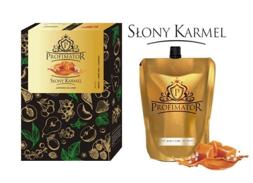 Zaprawka naturalna do alkoholu Słony karmel 300ml