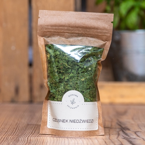 Czosnek niedźwiedzi w sklepie z przyprawami Domowa Spiżarnia. Zioła i przyprawy świata na wyciągnięcie ręki.