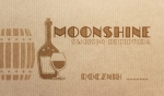 Etykieta na butelkę 80x45 OLD MOONSHINE