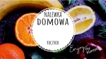 Etykieta na butelkę 80x45 MODERN NALEWKA CYTRUSOWA