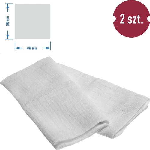 Chusta serowarska tetrowa 50cm x 50cm 2szt.