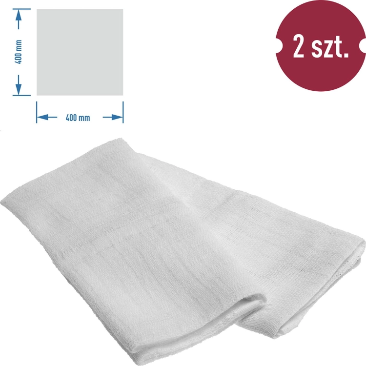 Chusta serowarska tetrowa 50cm x 50cm 2szt.