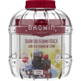 Słój wielofunkcyjny do fermentacji 5l plastikowy
