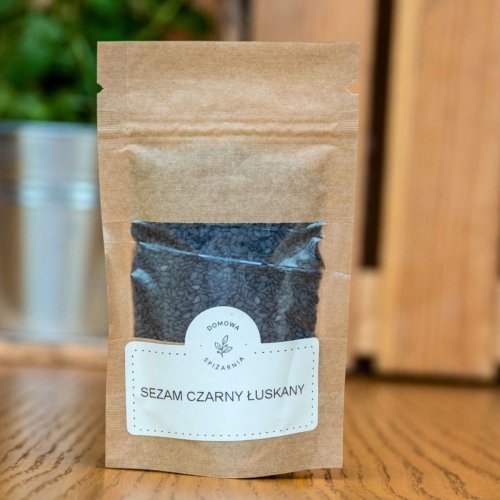 przyprawy świata sklep zioła i przyprawy, sklep z przyprawami, Sezam łuskany czarny