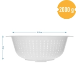 Forma serowarska okrągła (na ser typu Koryciński) 21/11x8,5 2000g