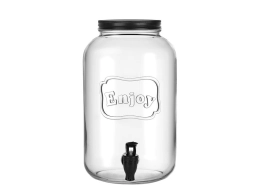 Słój z kranem na lemoniadę, na wodę Enjoy 3,8l