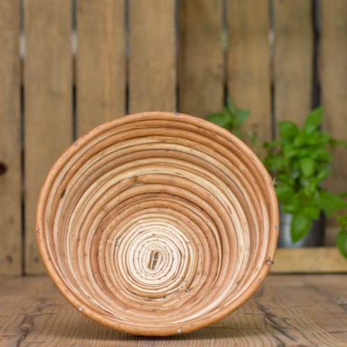 Kosz do wyrastania chleba wiklinowy, okrągły 1,5kg