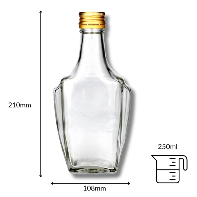 Butelka 250ml Bonaparte z zakrętką na nalewkę, destylaty, produkty do alkoholu, jak zrobić bimber, przyprawy kielce, gdzie kupić przyprawy  (1).jpg