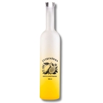 butelka futura 500ml satynowa z nadrukiem cytrynówka, elegancka butelka na nalewkę cytrynową, szkło do domowych nalewek (1).jpg