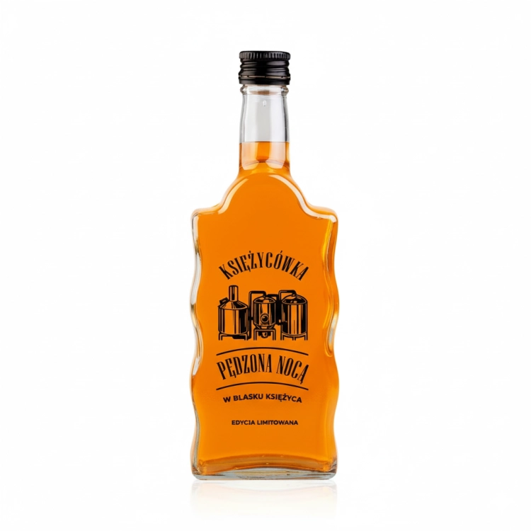 butelka fala 500ml księżycówka, butelka na bimber 500ml z nadrukiem księżycówka, szklana butelka fala do nalewek, ele.png