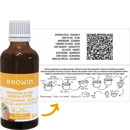 Podpuszczka naturalna w płynie 50ml BROWIN 1.webp