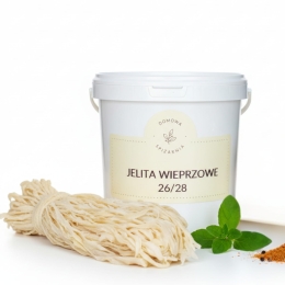 Jelita wieprzowe Europa, kaliber 26/28, 45mb, 1 pęczek