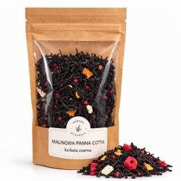 Herbata czarna MALINOWA PANNA COTTA 100g