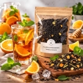 herbata pu-erh cytrusowa, herbata cytrusowa, herbata z trawą cytrynową, herbata ze skórką pomarańczy, aromatyczna herbata cytrusowa, herbata o świeżym smaku, herbata na ciepło i zimno2.jpg