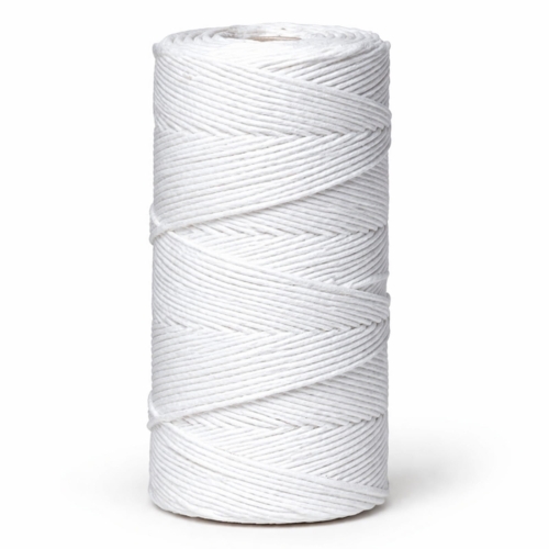 Przędza wędliniarska (dratwa, sznurek, szpagat, nici) nr 1, biała, nabłyszczana, 100g.jpg