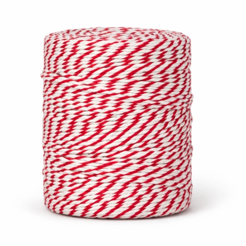 Przędza wędliniarska (dratwa, sznurek, szpagat, nici) nr 14 ,biało-czerwona, 500g.jpg