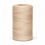 Przędza wędliniarska (dratwa, sznurek, szpagat, nici) nr 6, szara, nabłyszczana, 100g