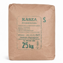 Kasza jęczmienna średnia worek 25kg