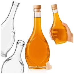Butelka 250ml Ikona na sok, wino, nalewki + korek