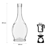 Butelka 250ml Ikona na sok, wino, nalewki korek.jpg
