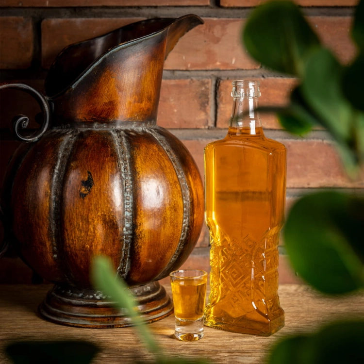 Butelka 500ml UKRAINKA na bimber, nalewki z korkiem 2.jpg