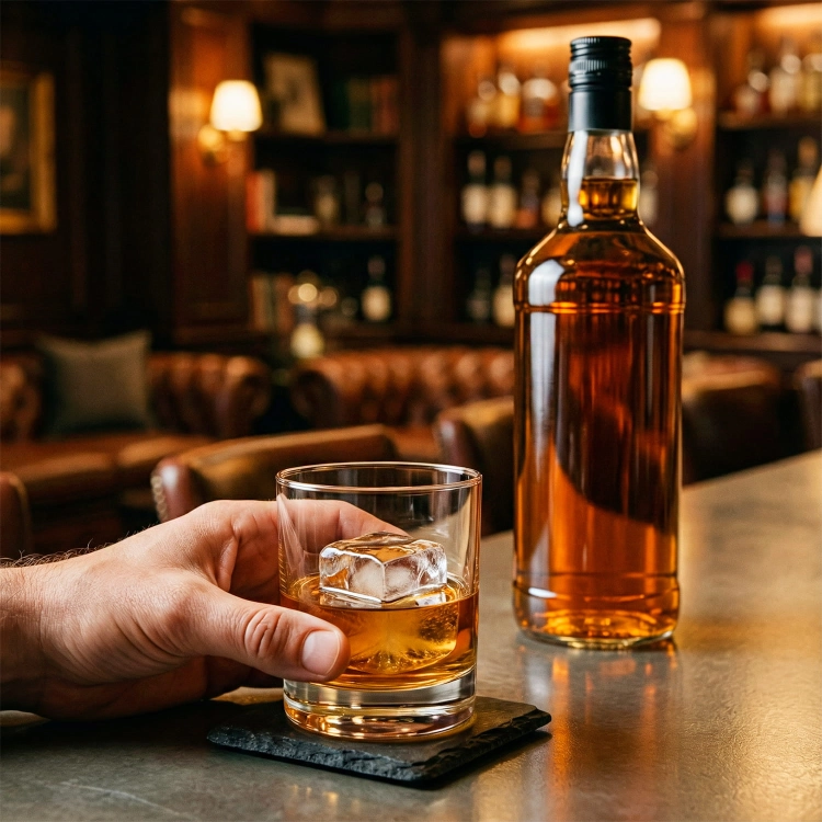 Butelka monopolowa na wódkę 1l z zakrętką, szklana butelka, butelka na sok, butelka na wino, butelka na whisky, butelka na piwo, butelka na nalewki, butelka2.jpg