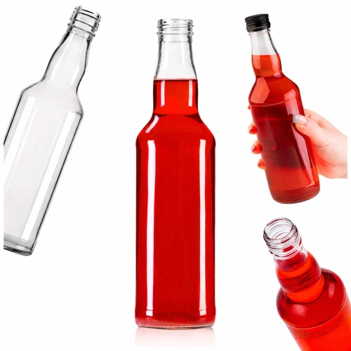 Butelka monopolowa na wódkę 0,5l, szklana butelka, butelka na sok, butelka na wino, butelka na whisky, butelka na piwo, butelka na nalewki, butelka.jpg