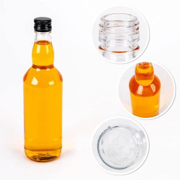 Butelka monopolowa na wódkę 0,5l, szklana butelka, butelka na sok, butelka na wino, butelka na whisky, butelka na piwo, butelka na nalewki, butelka5.jpg