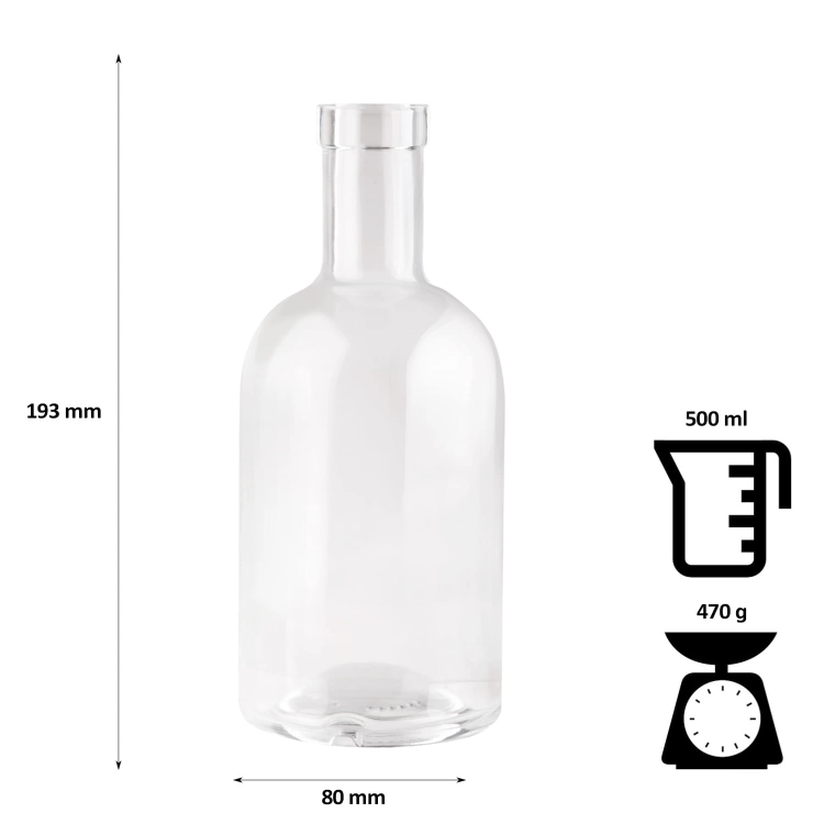 Butelka na bimber, nalewki, whisky i sok TADEK 500ml 5.jpg