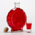 Szklana butelka na nalewki i bimber 500 ml Medalion do domowych alkoholi 3.jpg