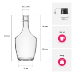 butelka 500ml koneser, butelka na alkohol, butelka na bimber, butelka na wino, butelka na nalewkę.jpg5.jpg