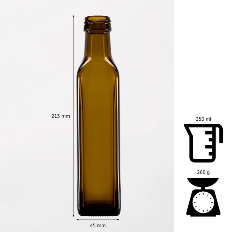 Butelka na oliwę MARASCA 750mL zielona, szklana butelka, butelka na sok, butelka na wino, butelka na whisky, butelka na piwo, butelka na nalewki, butelka5.jpg