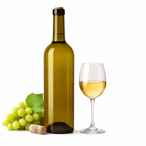 Butelka na wino BORDEAUX 750L biała, szklana butelka, butelka na sok, butelka na wino, butelka na whisky, butelka na piwo, butelka na nalewki, butelka.jpg