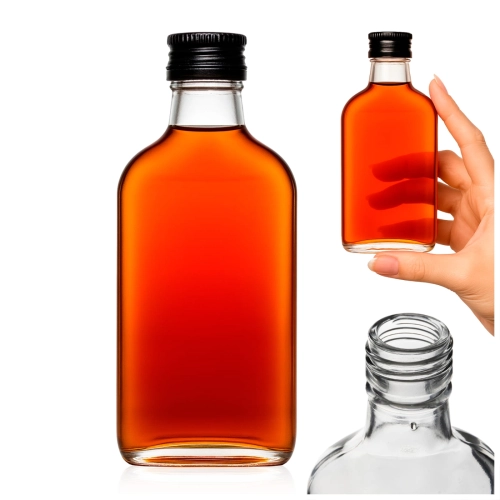 Butelka PIERSIÓWKA 200ml na bimber i nalewki z zakrętką 1.jpg