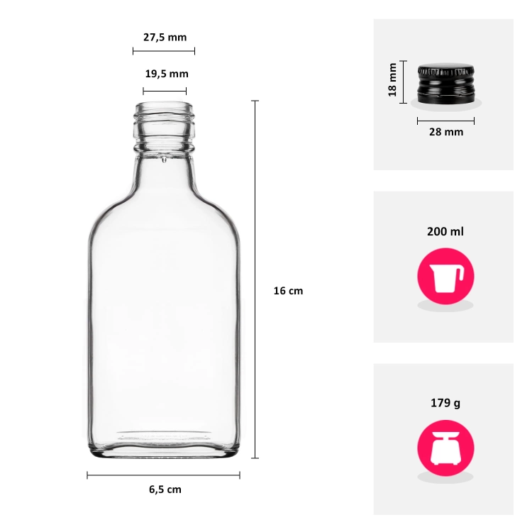 Butelka PIERSIÓWKA 200ml na bimber i nalewki z zakrętką 3.jpg