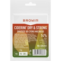 Drożdże do cydru STRONG ciderini 5g