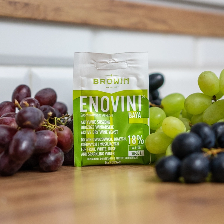 Drożdże Browin Enovini Bya, do wyrobu alkoholu, akcesoria do produktu alkoholu, drożdże do bimbru, drożdże turbo3.webp