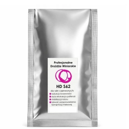 Drożdże do wina HD S62 (do win czerwonych)