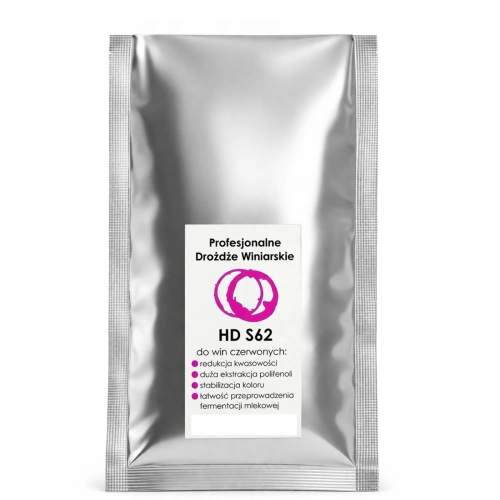 SafŒno HD S62, drożdże do wina czerwonego, drożdże winiarskie do czerwonych win, drożdże do win premium, drożdże do win starzonych, drożdże do długiej maceracji, drożdże Lesaffre, drożdże do Cabernet Sauvignon, drożdże do Merlot,.jpg