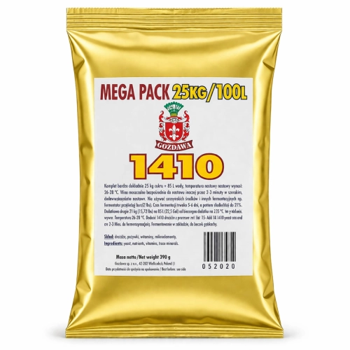 Drożdże gorzelnicze, do bimbru 1410 GOZDAWA 140g, drożdże do bimbru, drożdże turbo, drożdże do wina, drożdże do bimbru, drożdże do miodu pitnego, drożdże do cydru, drożdże winiarskie, drożdże.jpg