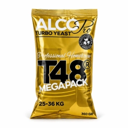Drożdże gorzelnicze, do bimbru ALCOPRO T48 MEGAPACK na 100l