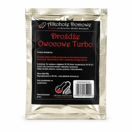 Drożdże gorzelnicze, do bimbru Alkohole Domowe OWOCOWE TURBO