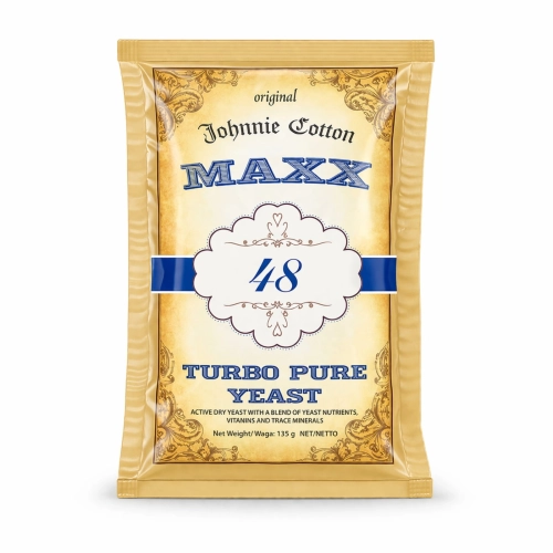 drożdże gorzelnicze, drożdże do bimbru, drożdże turbo, drożdże do wina, drożdże do bimbru, drożdże do miodu pitnego, drożdże do cydru, drożdże winiarskie, drożdże Maxx Turbo 48.jpg