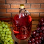 Gąsior DAMA, butelka na wino i bimber 5l z zakrętką 2.jpg