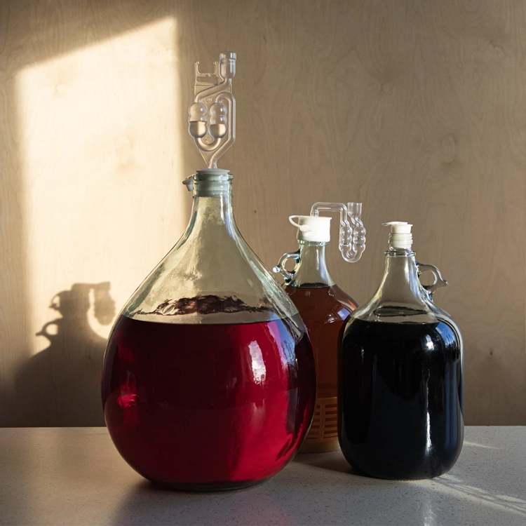 Korek do balonu na wino, butelki na wino, domowa spiżarnia, sklep z przyprawami, balon na wino 4.webp