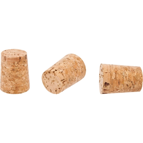 korek naturalny stożkowy, korek do butelki na wino, gdzie kupić korki naturalne, butelki na wino, drożdże do wina.webp