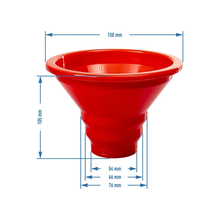 Lejek plastikowy do słoików 150 55 mm 4.webp