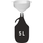 Lejek plastikowy do butelek fi10 cm, lejek do butelek, butelki na wino, butelki na wino kielce 4.webp