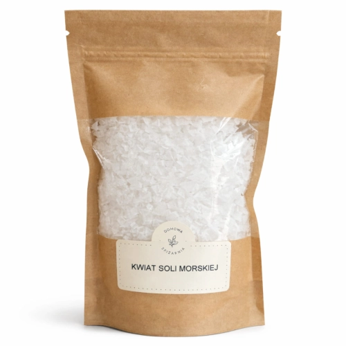 kwiat soli morskiej, fleur de sel, nierafinowana sól morska, sól do steków, sól do deserów, sól wykończeniowa, delikatna sól morska, sól do karmelu, premium sól morska.jpg