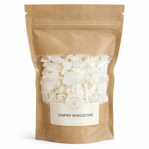 chipsy kokosowe, płatki kokosowe chipsy, kokosowa przekąska, kokos do owsianki, kokos do jogurtu, chipsy kokosowe do deserów, chrupiący kokos, kokosowy dodatek do śniadania.jpg